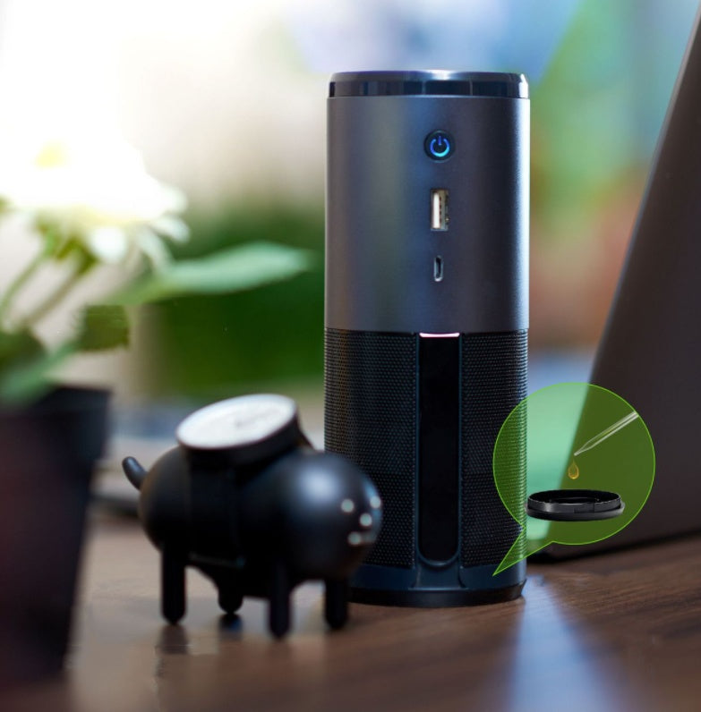 Mini USB Air Purifier-portable&Rechargeable Ionizer For Car,Home or OIffices