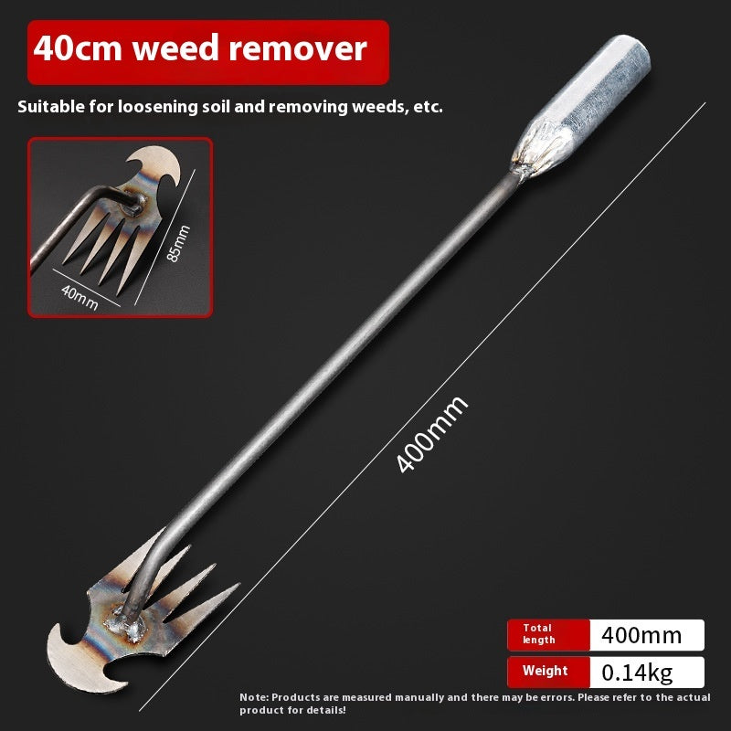 Multi-functional Stainless Steel Weed Cleaner Tool Gardening Loose Soil