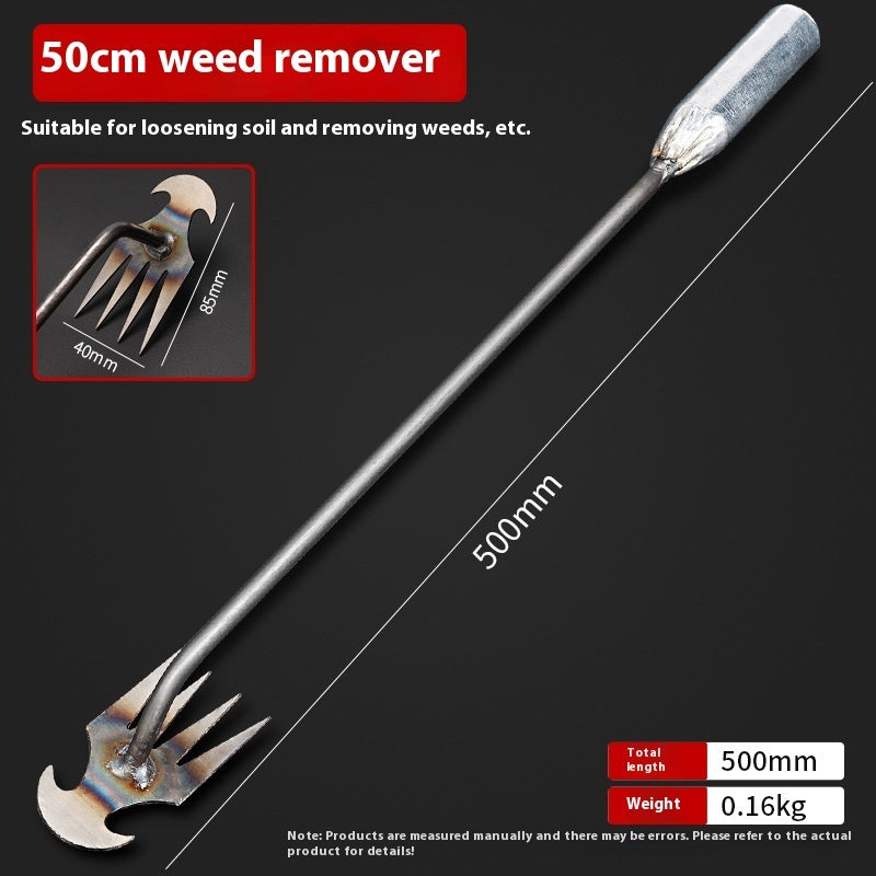 Multi-functional Stainless Steel Weed Cleaner Tool Gardening Loose Soil