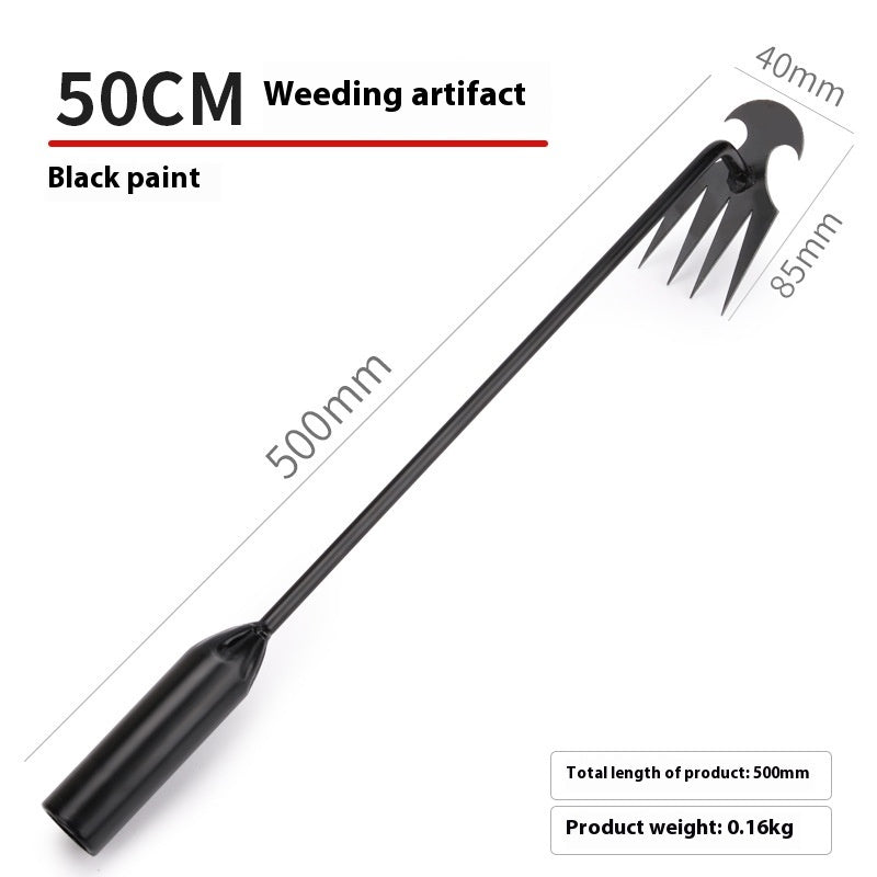 Multi-functional Stainless Steel Weed Cleaner Tool Gardening Loose Soil