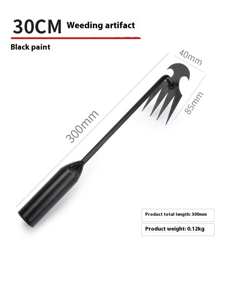 Multi-functional Stainless Steel Weed Cleaner Tool Gardening Loose Soil