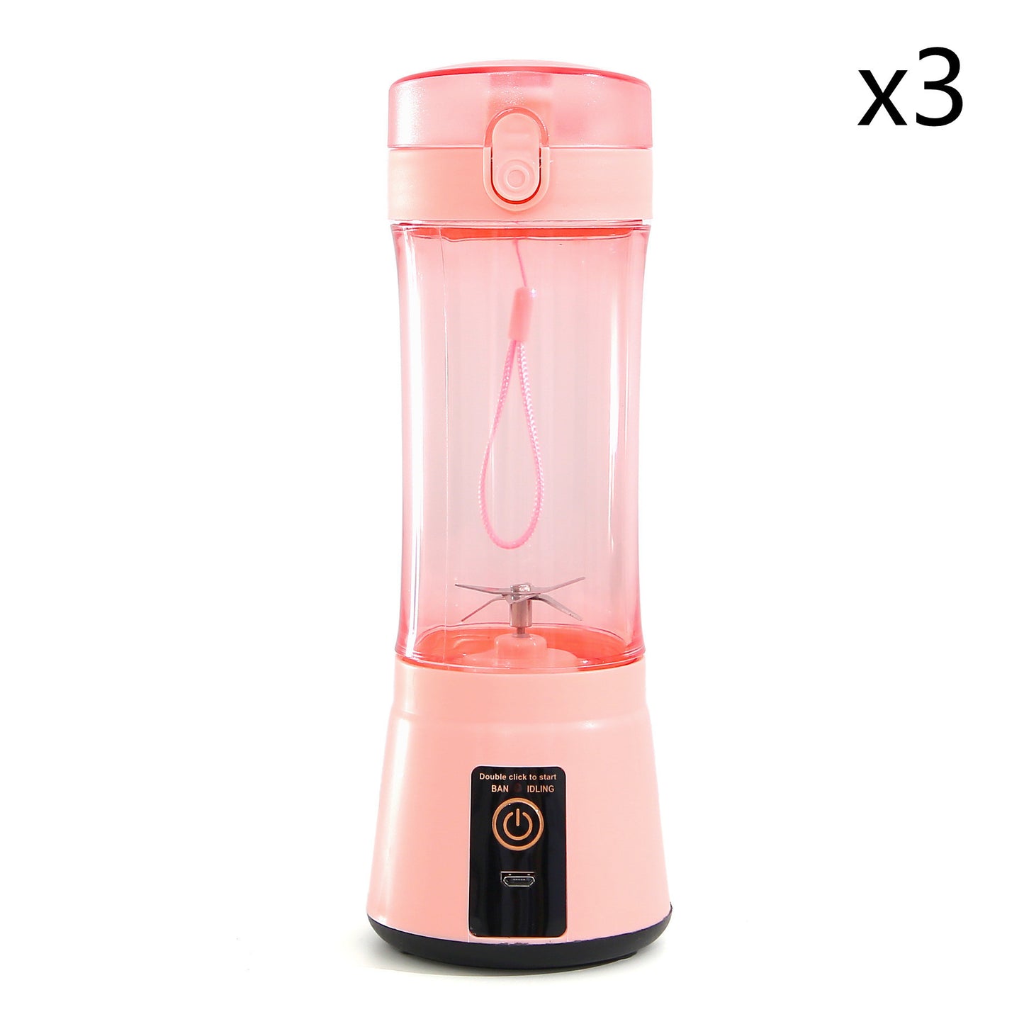 Portable usb Smoothie Blender-Rechargeable,BPA-Free,380ml